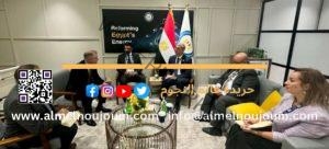 وزير البترول يعقد جلسة مباحثات مع خالد هاشم الرئيس الإقليمى لشركة هني ويل لمنطقة الشرق الأوسط وأفريقيا