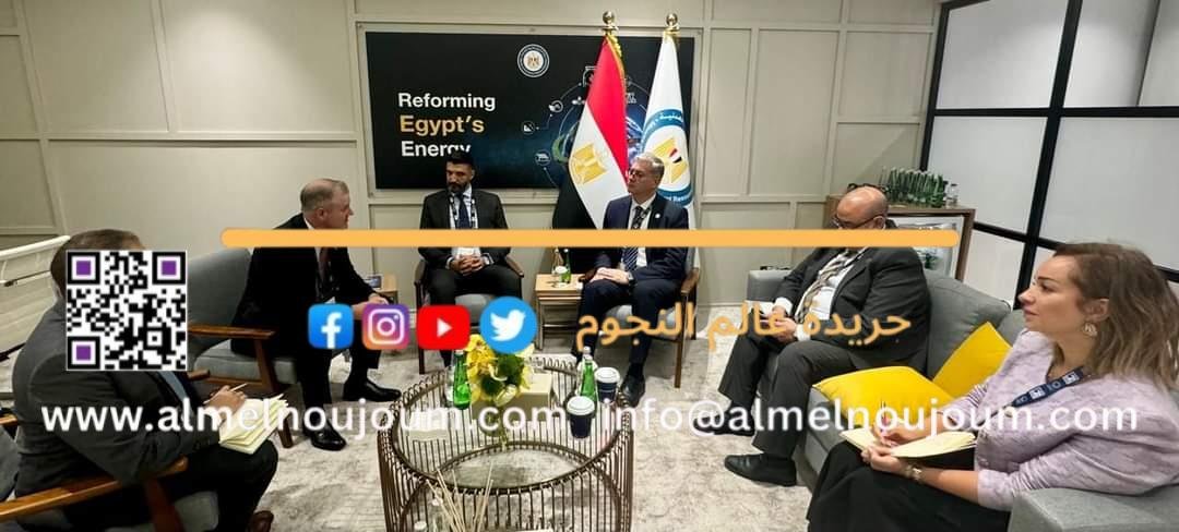 وزير البترول يعقد جلسة مباحثات مع خالد هاشم الرئيس الإقليمى لشركة هني ويل لمنطقة الشرق الأوسط وأفريقيا