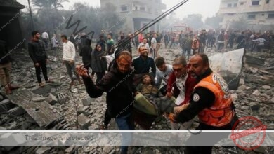 استشهاد 6 فلسطينيين في قصف الاحتلال مدينة رفح جنوب غزة