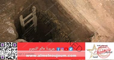 البحث عن جثة شاب انهارت عليه حفرة أثناء التنقيب عن الآثار فى كرداسة