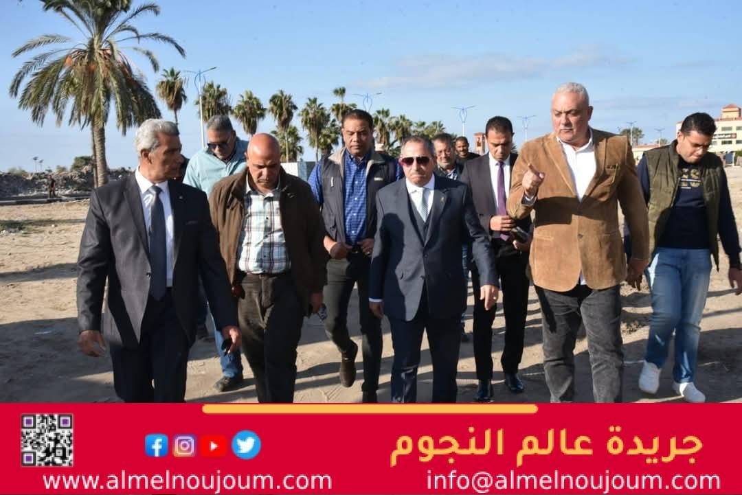 محافظ بورسعيد يتابع أعمال إزالة "تجمعات الرتش" بمنطقة أرض النوادي بحي الزهور