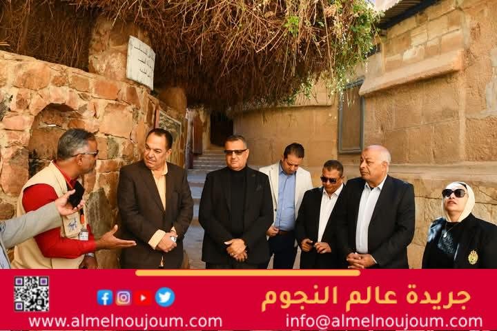 محافظ جنوب سيناء يزور دير سانت كاترين ضمن الاحتفال السنوي بذكرى استشهاد القديسة كاترينا