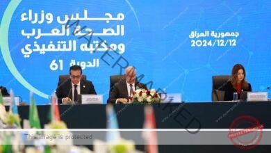  عبدالغفار يدعو إلى الاهتمام بتحقيق الأمن الصحي والاجتماعي للمواطنين العرب في ظل الأحداث الراهنة التي تشهدها المنطقة