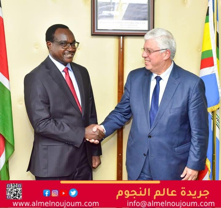عاشور يبحث تعزيز التعاون مع كينيا لتطوير التعليم العالي في إفريقيا