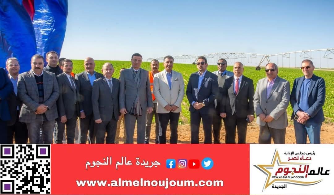 وزيرا الزراعة في مصر والأردن يتفقدان مشروعات جهاز مستقبل مصر للتنمية المستدامة