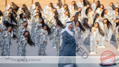 حسين الجسمي ينشد "إلى حضرة" و"يا دارنا" في مسيرة الاتحاد 2024 بالوثبة في أبوظبي