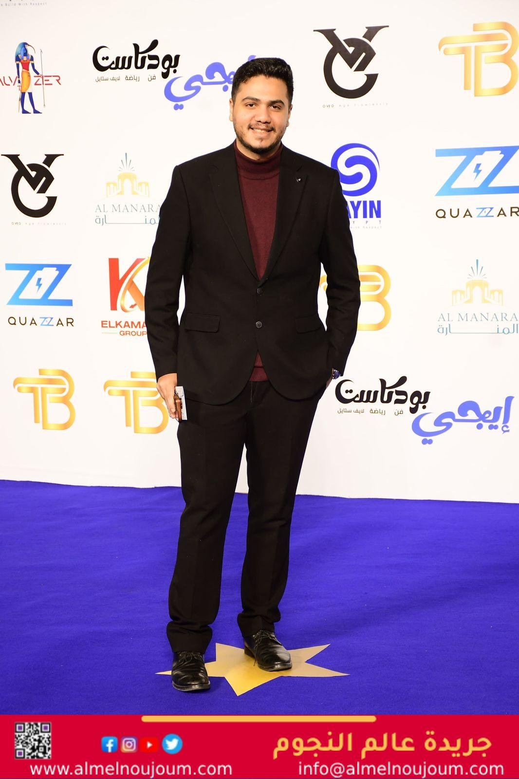 عمر محمد رياض يحصل علي جائزه افضل ممثل وجه جديد دراما في The Best