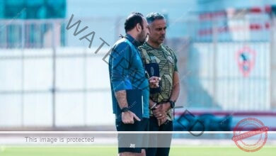 أحمد مجدي يقود مران الزمالك استعدادًا لمباراة المصري