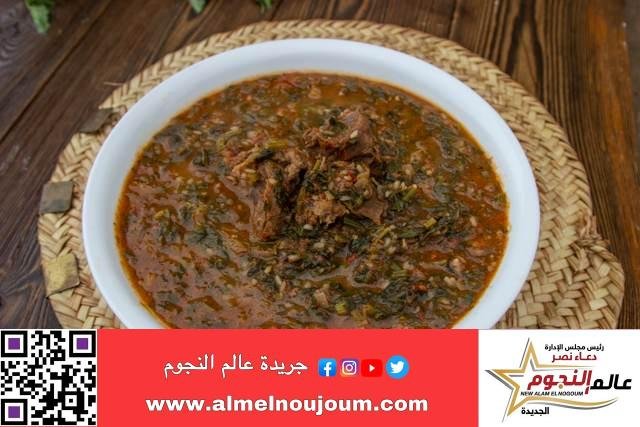 طريقة إعداد السبانخ باللحم من مطبخ عالم النجوم 
