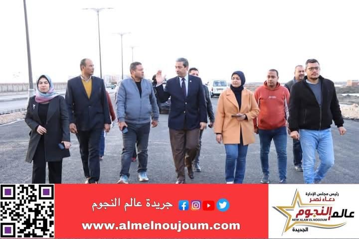 محافظ دمياط يتابع ميدانيًا آخر التطورات بمشروع تطوير ورصف طريق شطا