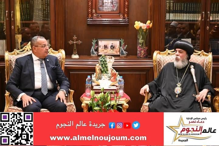 محافظ جنوب سيناء يهنئ الإخوة الأقباط بعيد الميلاد المجيد