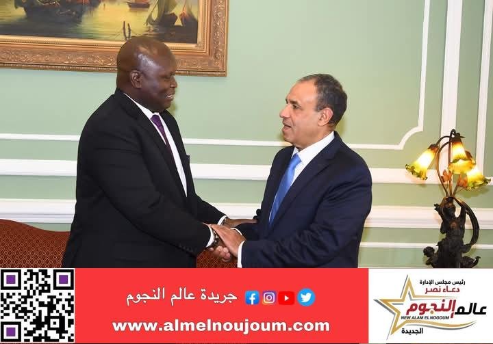 وزير الخارجية والهجرة يستقبل وزير التجارة والصناعة الجنوب سوداني