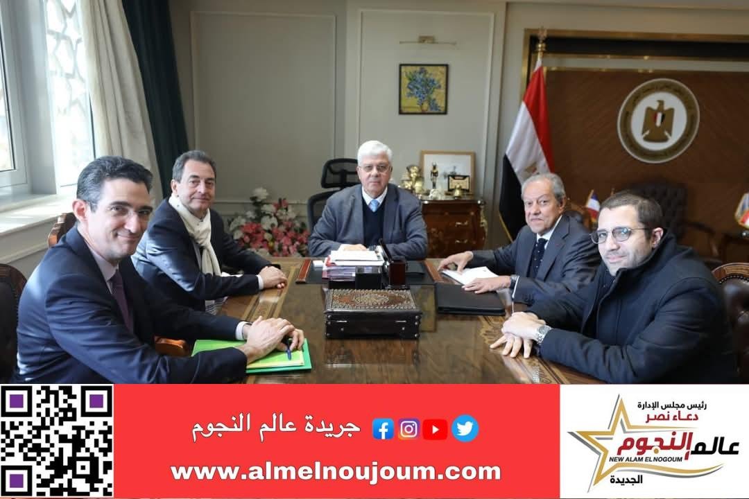 وزير التعليم العالي يبحث تعزيز التعاون مع السفير الفرنسي ورئيس الجامعة الفرنسية بمصر