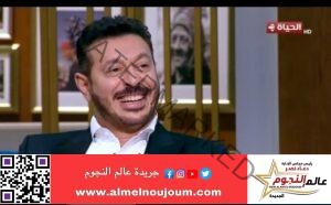 رسالة رومانسية من مصطفى شعبان لزوجته هدى الناظر