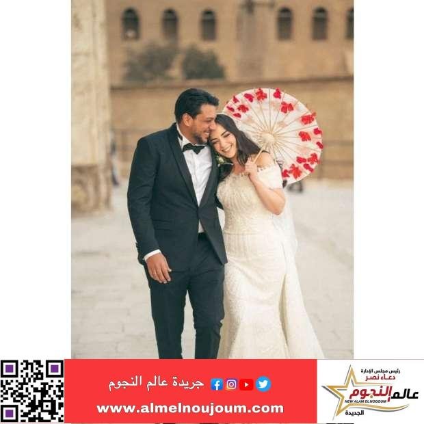 أول تعليق من سارة درزاوي بعد ساعات من حفل زفافها