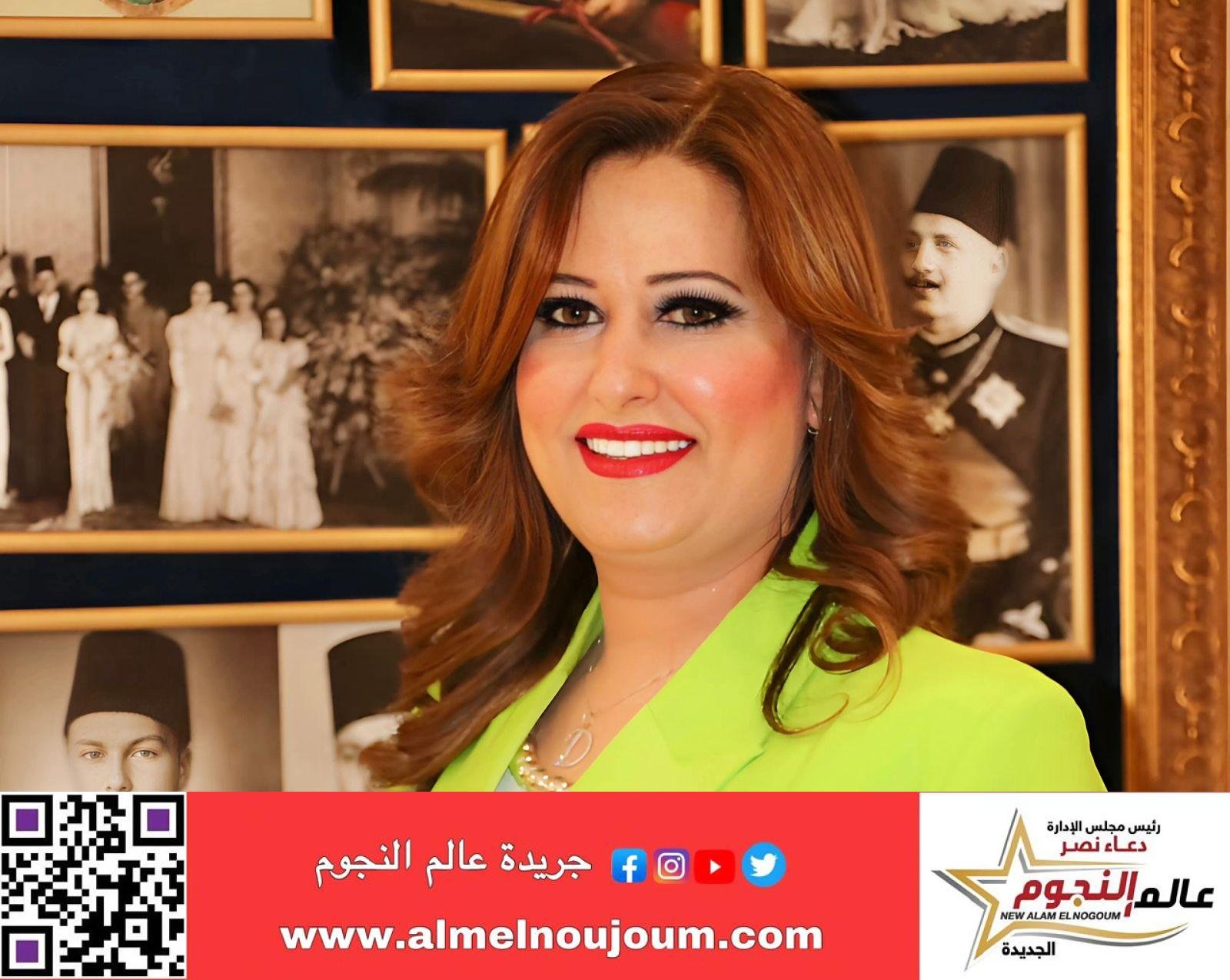 دعاء نصر تهنئ البابا تواضروس والأقباط بعيد الميلاد المجيد