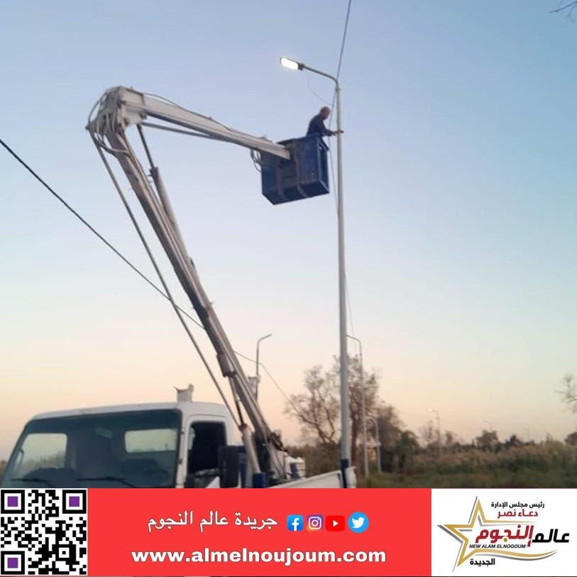محافظ الإسكندرية يشدد على رفع كفاءة الإضاءة العامة والصيانة الدورية للأعمدة بنطاق الأحياء