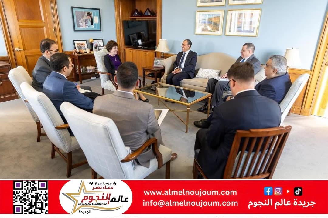 وزير الخارجية والهجرة يلتقي برئيسة لجنة الاعتمادات بمجلس الشيوخ