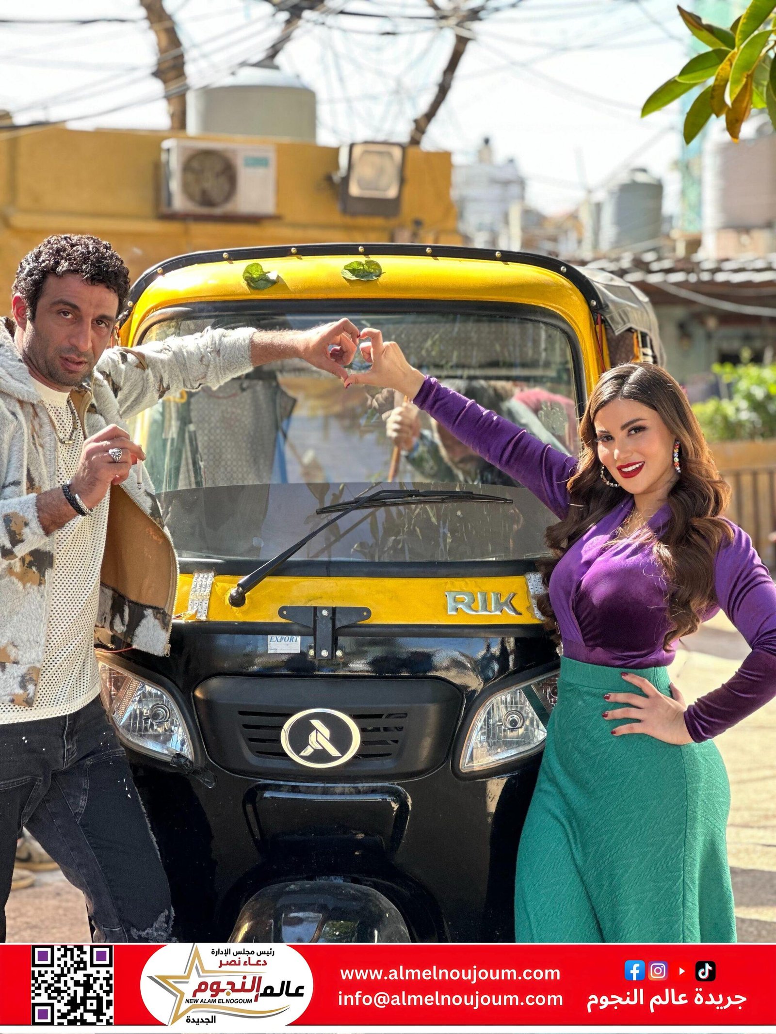 هدى الاتربي ترد على مغازلة السبتي لدينا في العتاولة ٢