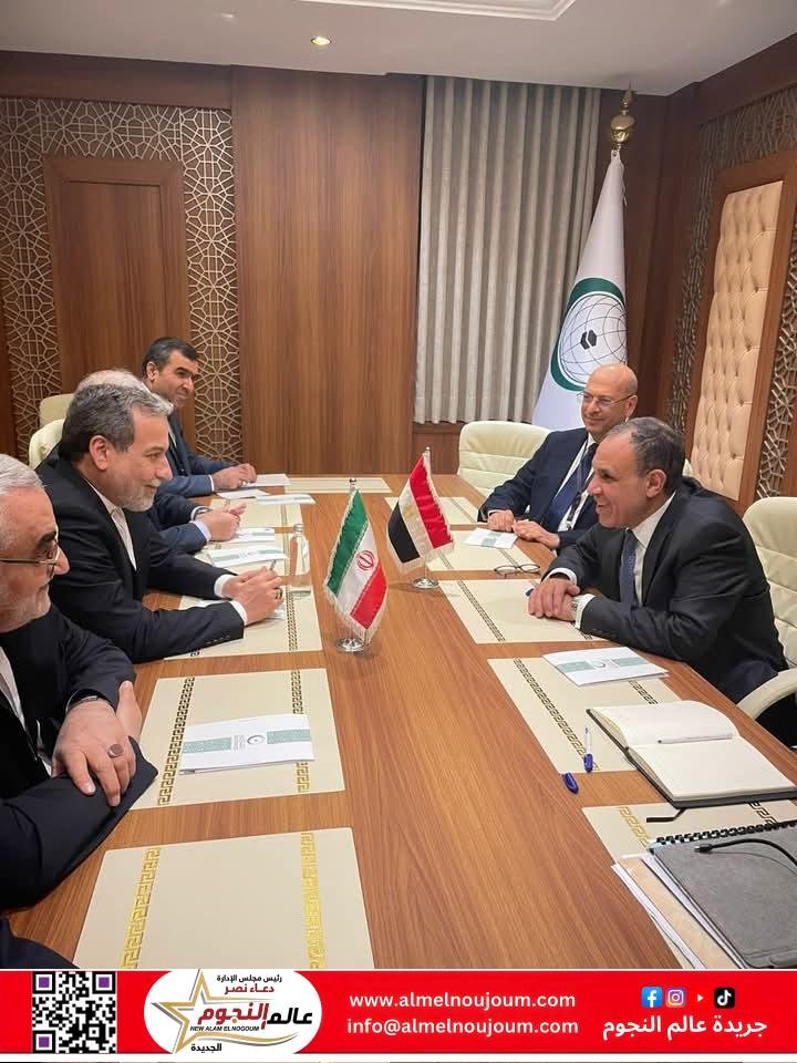 وزير الخارجية والهجرة يلتقي بوزير خارجية إيران 
