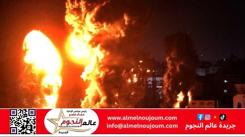 غارات إسرائيلية تستهدف مستشفى المعمداني وسط غزة
