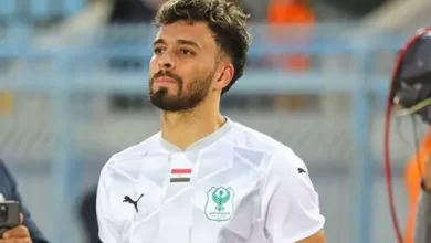 المصري يعلن غياب صلاح محسن مهاجم الفريق لمدة أسبوعين بسبب إصابته بإلتواء في مفصل الكاحل