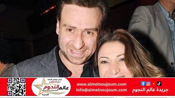 وفاة زوجة الفنان نضال الشافعي بعد صراع مع المرض