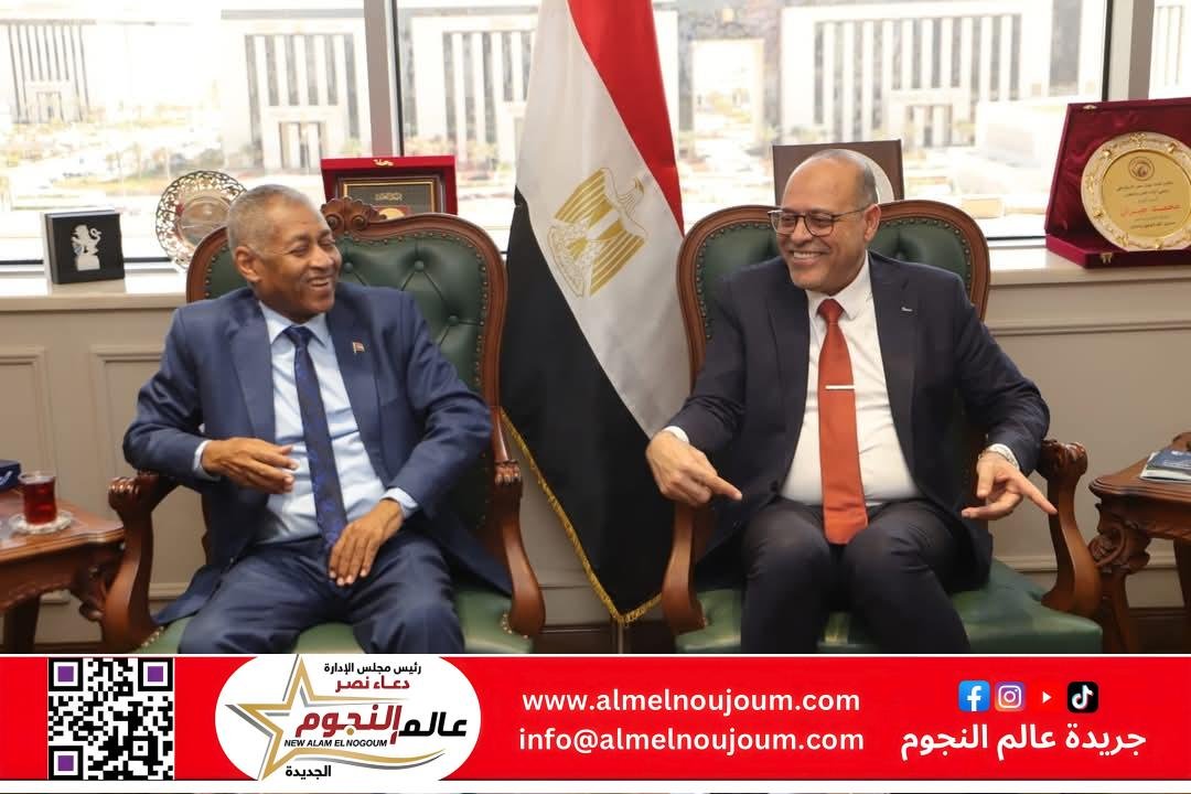 وزير العمل يستقبل السفير السوداني لدى القاهرة لبحث الملفات ذات الاهتمام المشترك