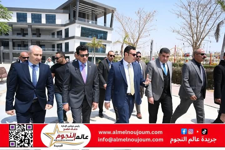 وزيرا الشباب والرياضة والإسكان يتفقدان منشآت "نادي النادي" بالعاصمة الإدارية الجديدة