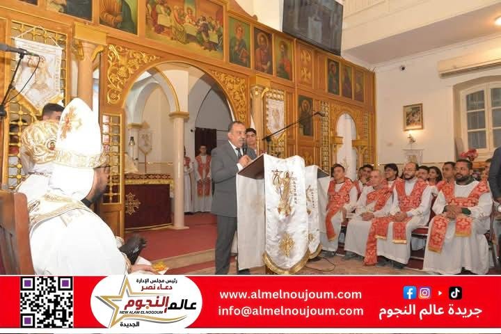 محافظ أسيوط يزور مطرانيات الدير المحرق والقوصية وديروط ومنفلوط والانجيلية الأولى والثانية للتهنئة بعيد القيامة المجيد