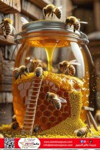 العسل: كنز طبيعي لصحة الجسم وعلاج من قلب الطبيعة