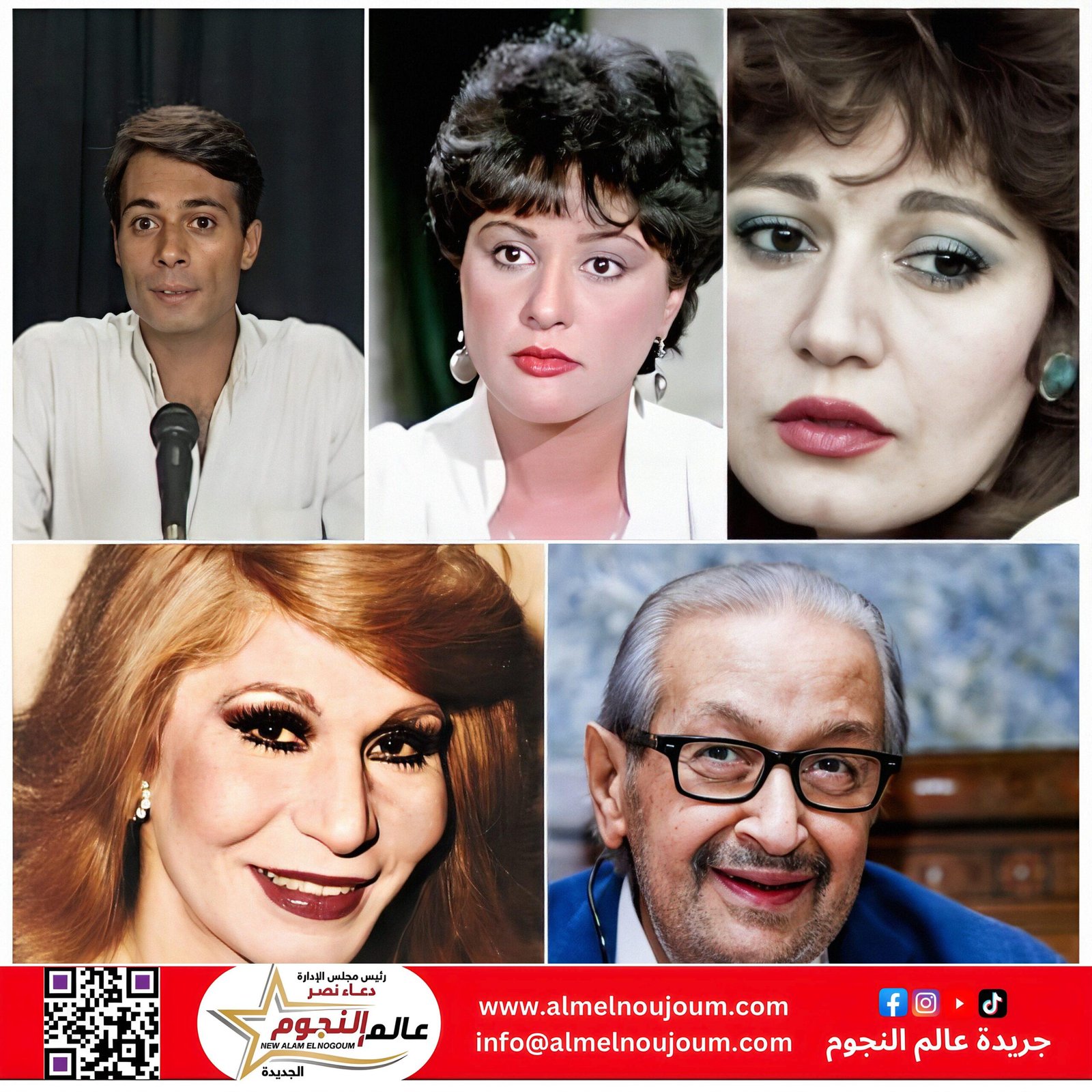 100 فنان رحل بسبب السرطان