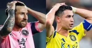 ميسي ورونالدو يسقطان معا فى ليلة واحدة ويودعان آخر بطولاتهما القارية