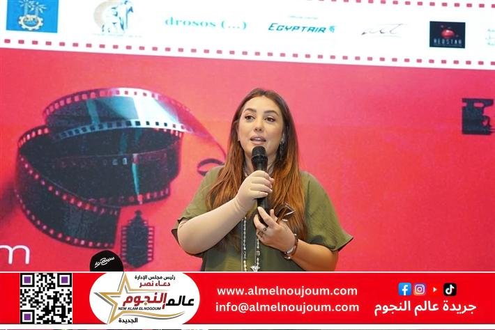 "كندة علوش" تتألق في ندوة خاصة ضمن فعاليات مهرجان أسوان الدولي لأفلام المرأة