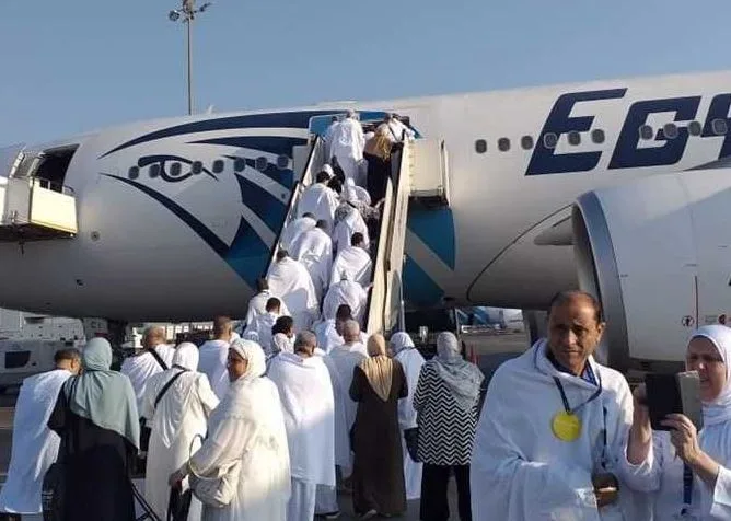 مصر للطيران تسيّر 22 رحلة لنقل الحجاج إلى الأراضي المقدسة غدًا السبت