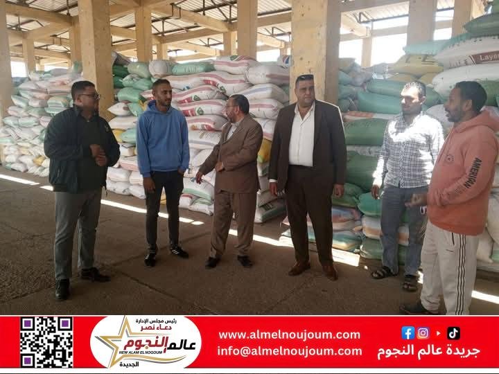 وكيل وزارة الزراعة بدمياط يتفقد توريد القمح ويؤكد تذليل العقبات أمام المزارعين