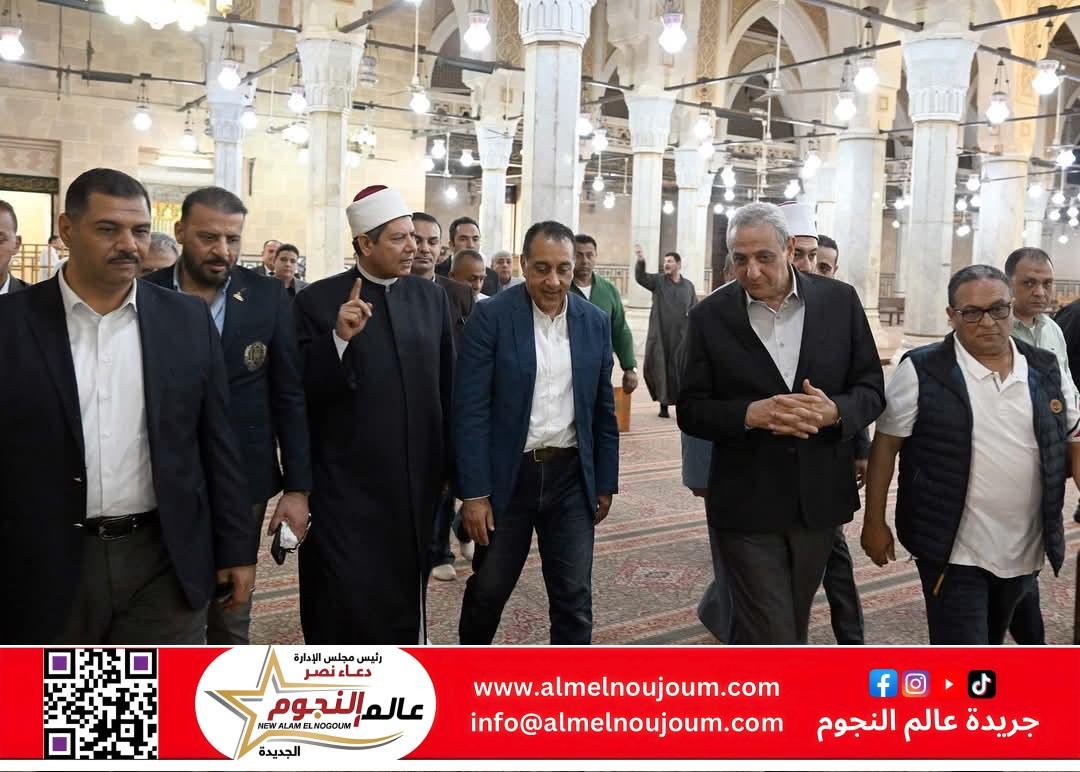 رئيس الوزراء يتفقد أعمال تطوير مسجد "السيد البدوي" ومحيطه بطنطا