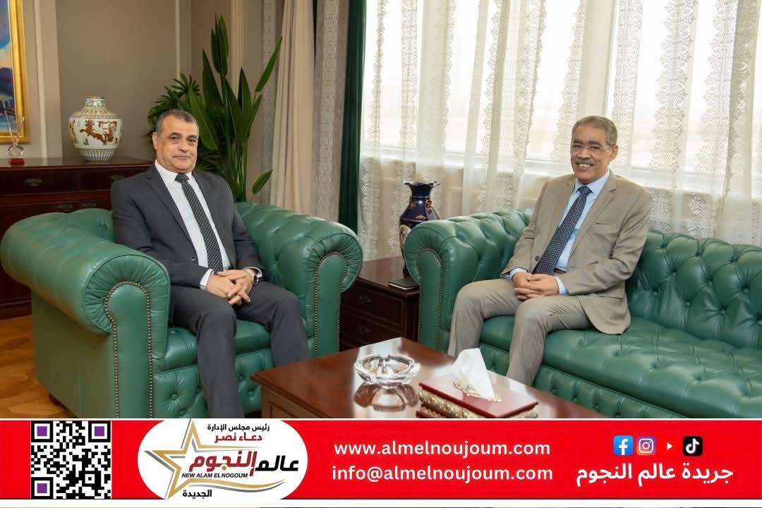 وزير الدولة للإنتاج الحربي يستقبل رئيس الهيئة العامة للاستعلامات