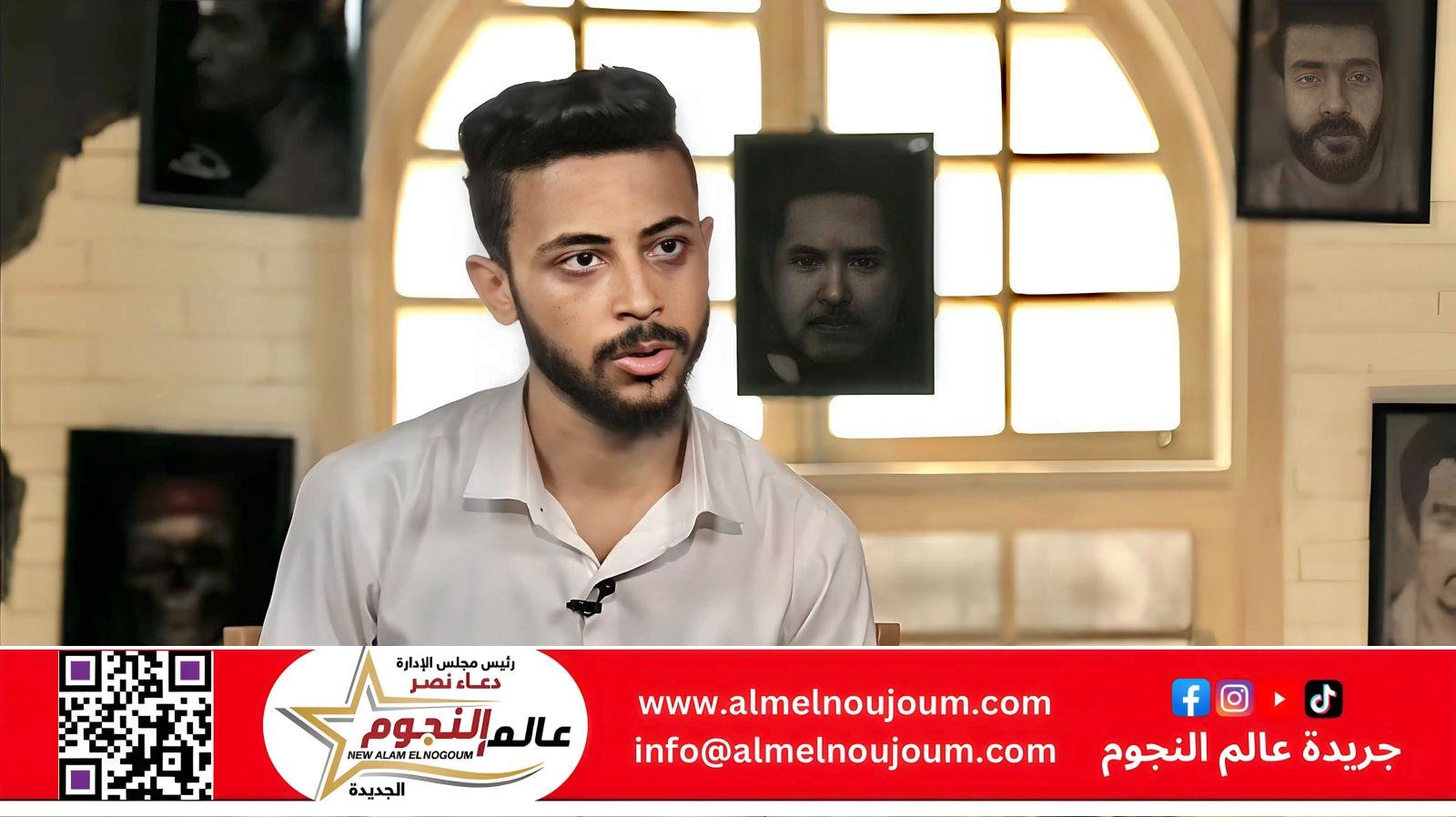 من أول رسمة لوالده إلى حلم روسيا.. ميدو محمد يحوّل “الشخبطة” إلى فن يُحتذى به