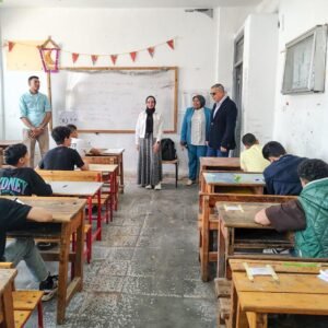 محافظ الإسكندرية يتفقد لجان امتحانات الشهادة الإعدادية ويوجه بتوفير بيئة آمنة ومهيأة للطلاب