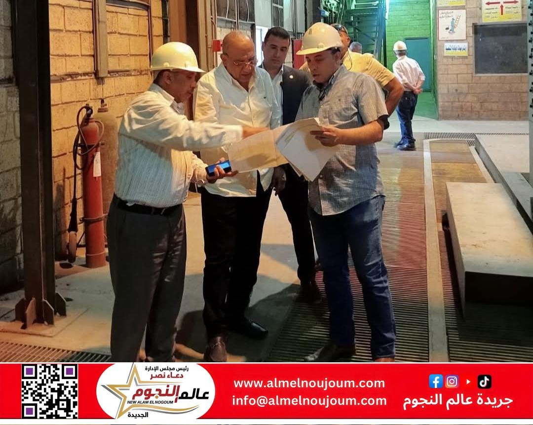 وزير الكهرباء يتفقد محطة محولات باسوس ومحطة توليد كهرباء شبرا الخيمة