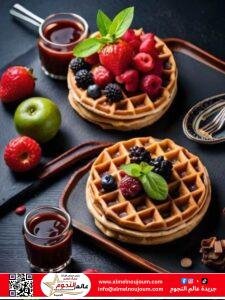 طريقة عمل الوافل الهش.. وصفة سهلة ولذيذة لتجربة فطور مثالية”