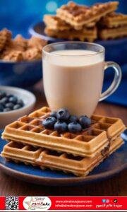 طريقة عمل الوافل الهش.. وصفة سهلة ولذيذة لتجربة فطور مثالية”