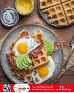 طريقة عمل الوافل الهش.. وصفة سهلة ولذيذة لتجربة فطور مثالية”