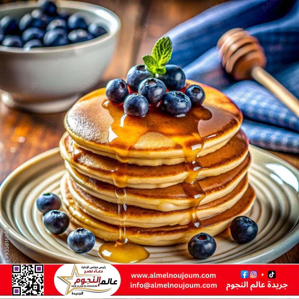 طريقة عمل البان كيك الهش.. فطور لذيذ وسريع لكل يوم
