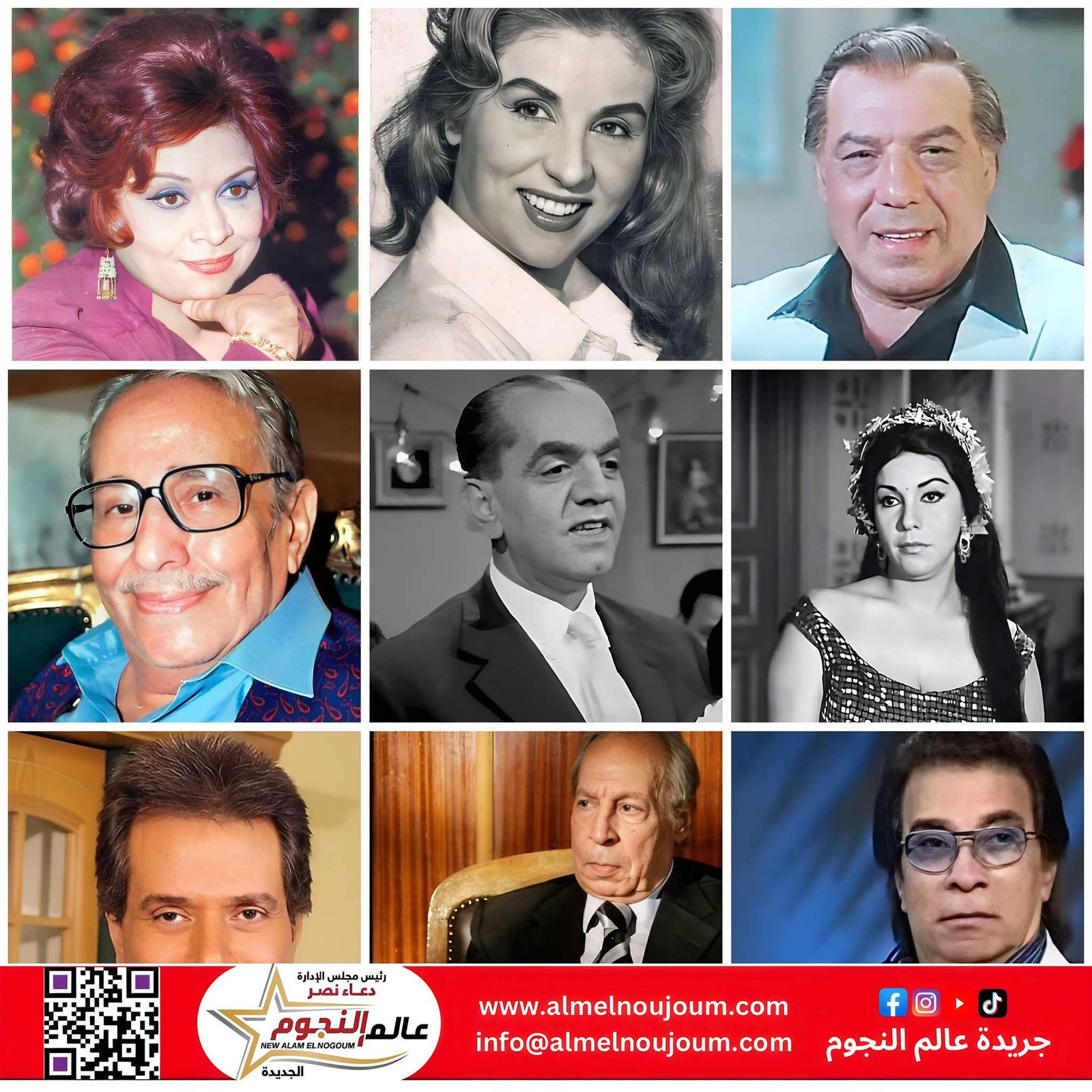 مفارقات القدر.. فنانون مصريون رحلوا في نفس شهر ميلادهم