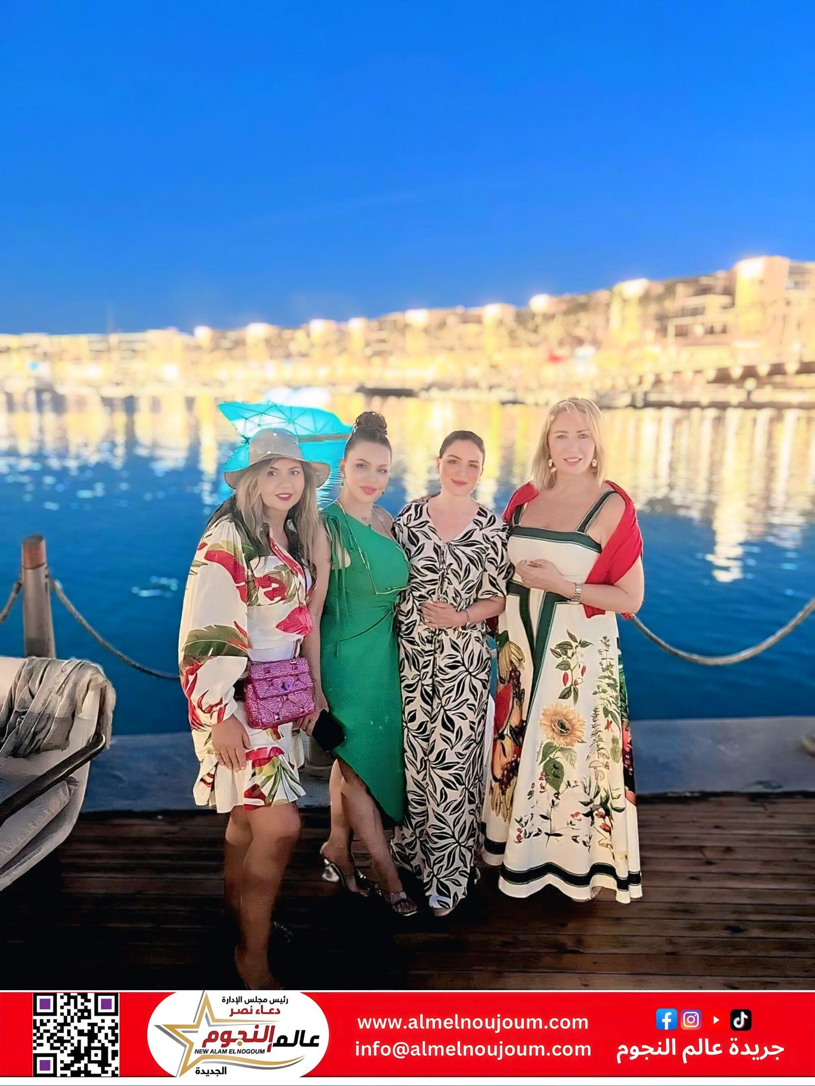 إلهام شاهين تحتفل بالعيد في الساحل الشمالي: "الله على جمالك يا مصر"