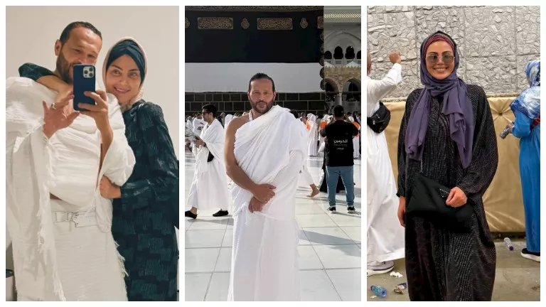 رحلة تغذي الروح وتغسل القلب.. ريهام حجاج تنشر صورها من الأراضي المقدسة