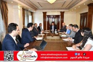 وزير الشباب يلتقي مدير برنامج الامم المتحدة للمستوطنات البشرية بمصر 2 وزير الشباب يلتقي مدير برنامج الامم المتحدة للمستوطنات البشرية بمصر