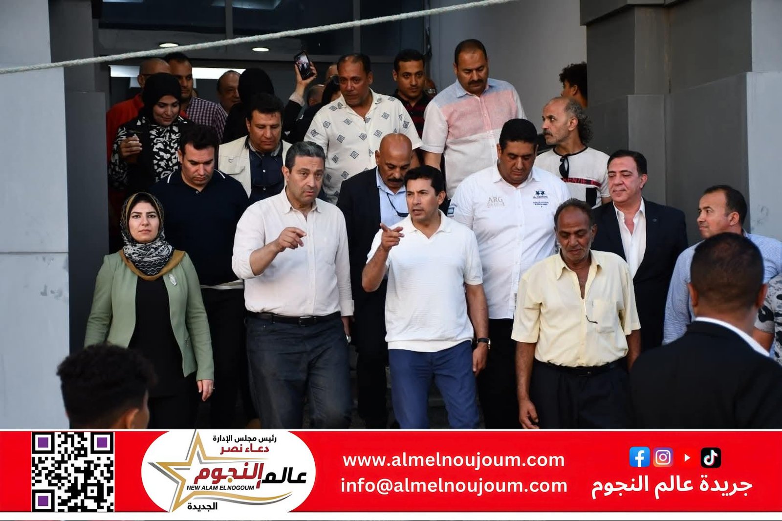 وزير الشباب والرياضة ومحافظ دمياط يتفقدان منشآت نادي دمياط الرياضي (القرية الأولمبية) 3 وزير الشباب والرياضة ومحافظ دمياط يتفقدان منشآت نادي دمياط الرياضي (القرية الأولمبية)